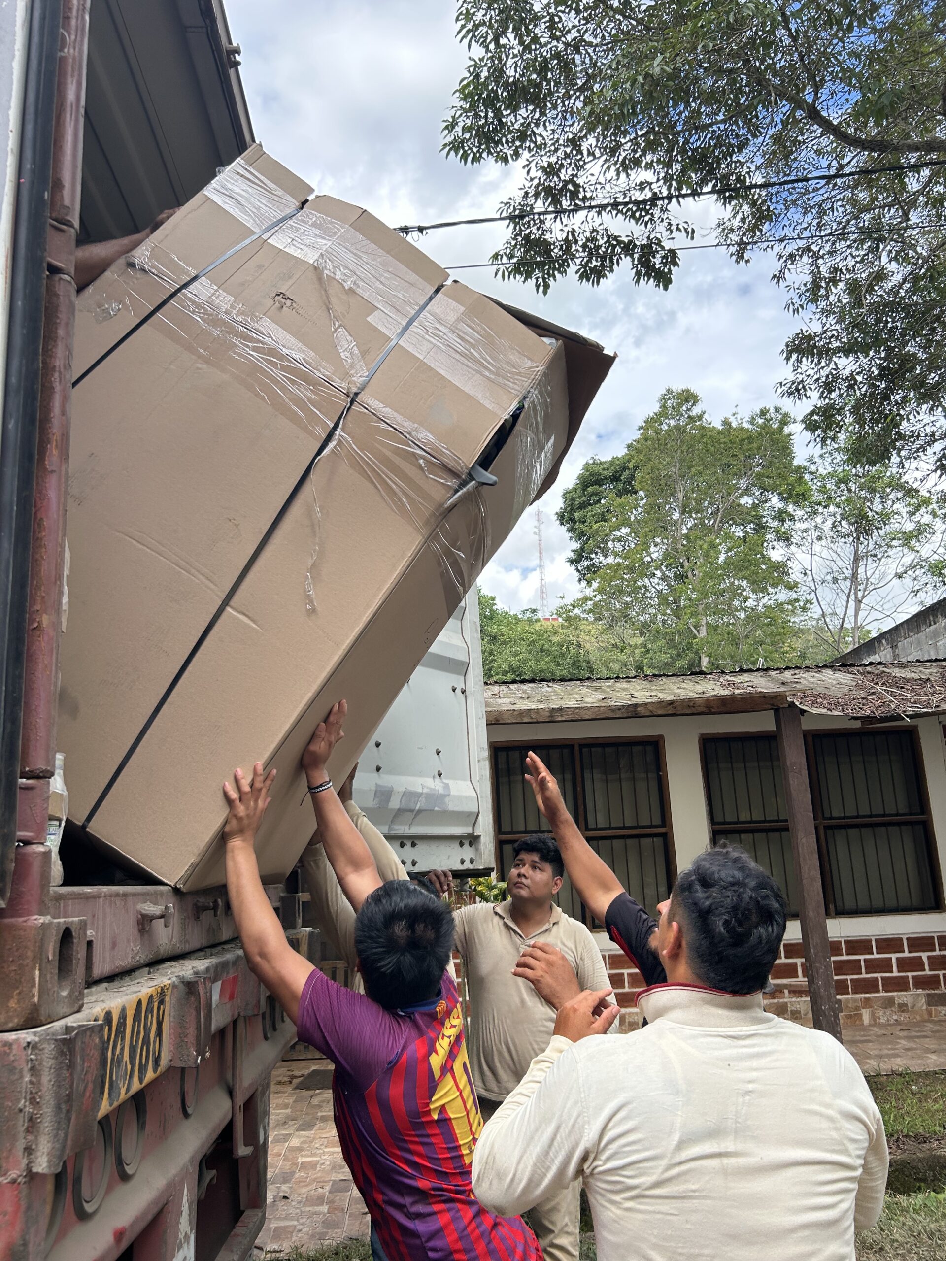 Gaylord Box of crutches