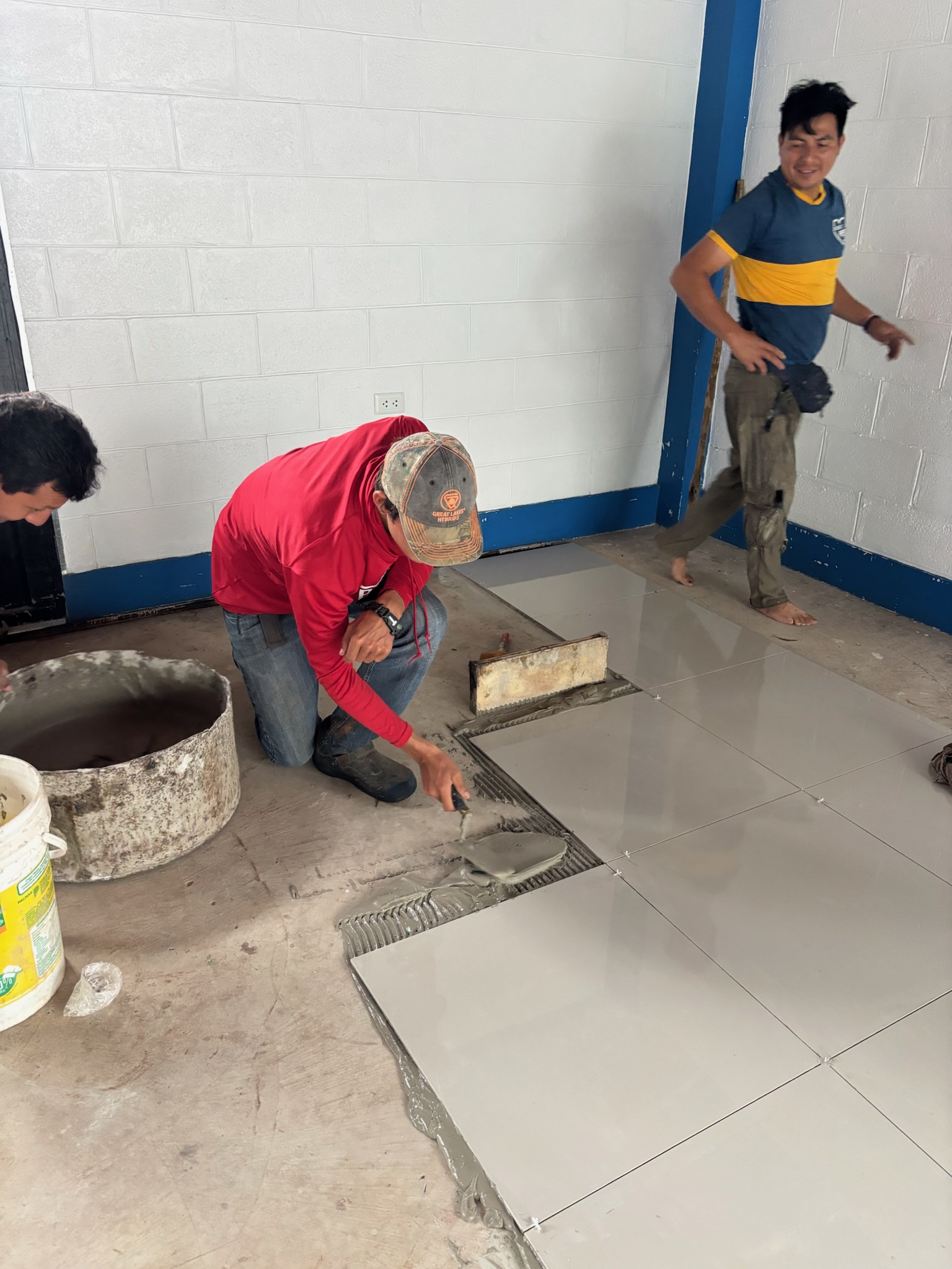 Restoring the kitchen floor